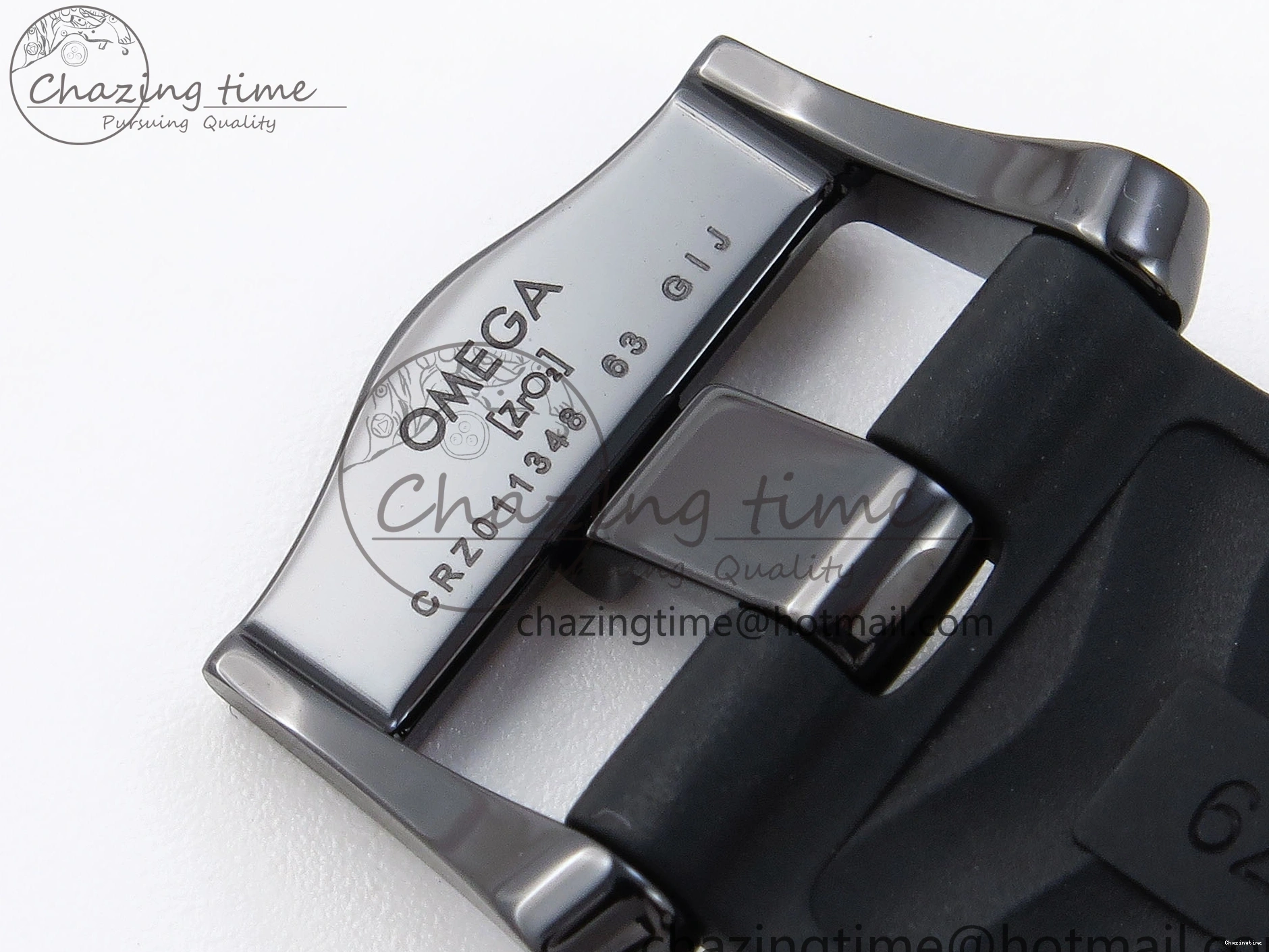 0325 SEAMASTER 300M 43.5MM BLACK CERAMIC VSF 1:1 BEST EDITION BLACK DIAL ON BLACK RUBBER STRAP A FashionForward 7766